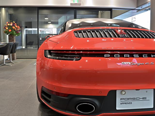 911 911タルガ4S 2021年式 認定中古車保証付 スポクロ スポエグ リフトアップ プライバシーガラス ダークパルダオインテリアパッケージ(12枚目)