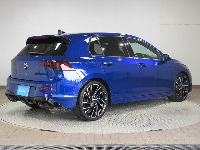 ゴルフR ラピスブルーメタリック ステアリングホイールヒーター IQ.LIGHTアダプティブクルーズコントロール レーンキープアシストシステム(4枚目)