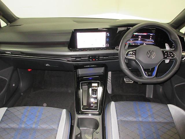 ゴルフR ラピスブルーメタリック ステアリングホイールヒーター IQ.LIGHTアダプティブクルーズコントロール レーンキープアシストシステム(7枚目)