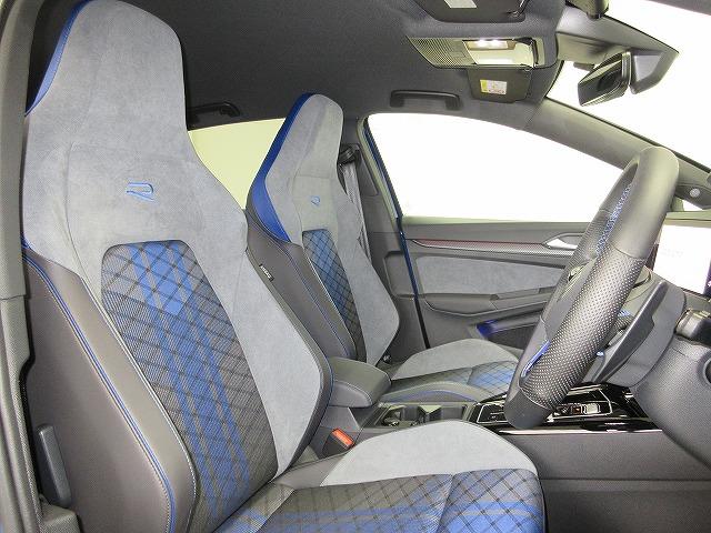 ゴルフR ラピスブルーメタリック ステアリングホイールヒーター IQ.LIGHTアダプティブクルーズコントロール レーンキープアシストシステム(10枚目)