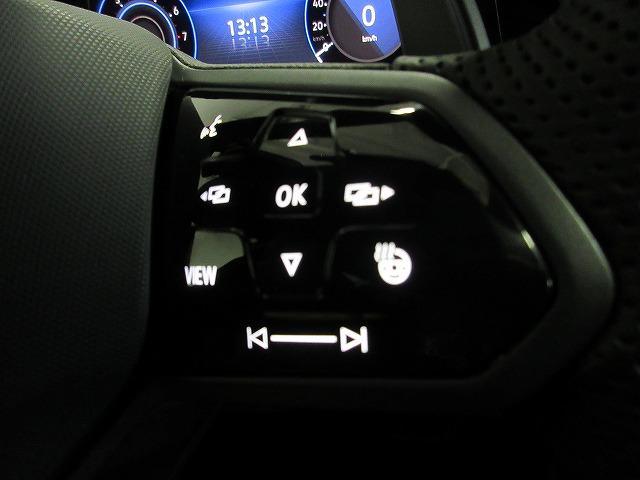 ゴルフR ラピスブルーメタリック ステアリングホイールヒーター IQ.LIGHTアダプティブクルーズコントロール レーンキープアシストシステム(15枚目)