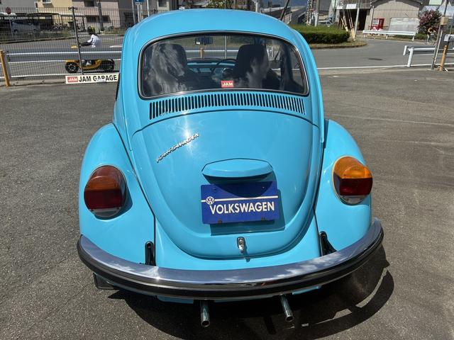 ビートル 12V 右ハンドル・ディーラー車・フロントディスクブレーキ・オーバーホール済1600ccエンジン・ノーマル車高(6枚目)