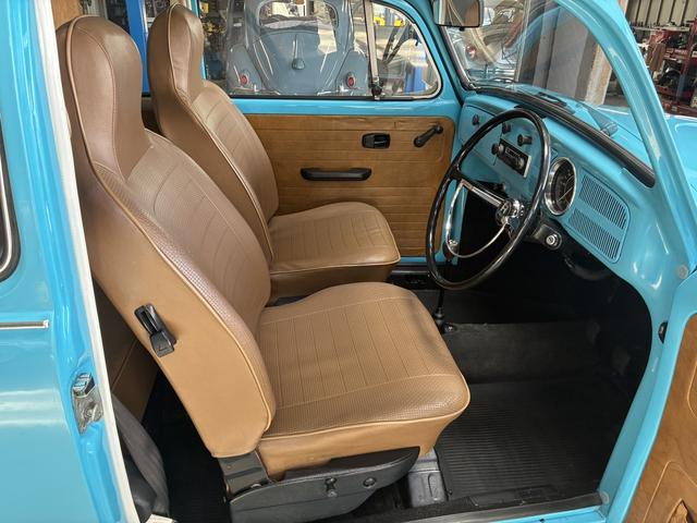 ビートル 12V 右ハンドル・ディーラー車・フロントディスクブレーキ・オーバーホール済1600ccエンジン・ノーマル車高(16枚目)