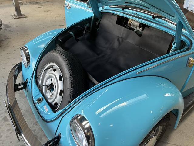ビートル 12V 右ハンドル・ディーラー車・フロントディスクブレーキ・オーバーホール済1600ccエンジン・ノーマル車高(27枚目)