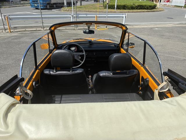 ビートル 1303Sカブリオレ ドイツ最終モデルコンバーチブル・左ハンドル・ディーラー車・エンジンオーバーホール済1600cc・インジェクション(15枚目)