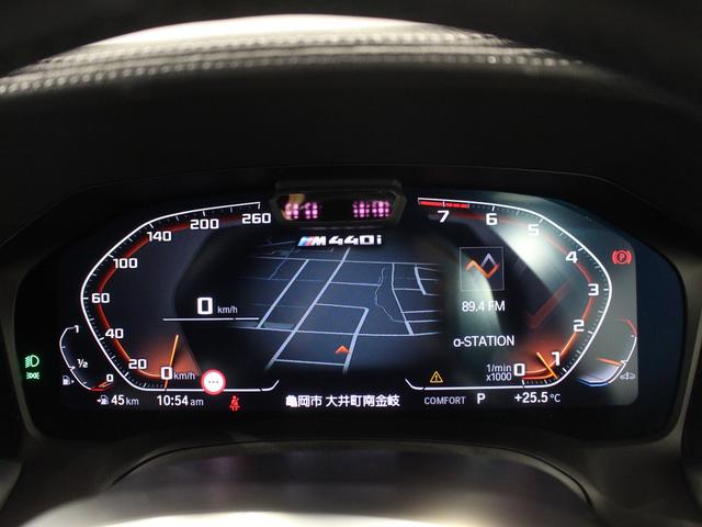 4シリーズ M440i xDriveカブリオレ 認定中古車/ブラックサファイア/レッドレザー/19インチ純正アロイホイール/フロントパワーシート/アクティブクルーズコントロール/被害軽減ブレーキ/全方位カメラ/ETC内蔵ミラー/電動ソフトトップ(32枚目)