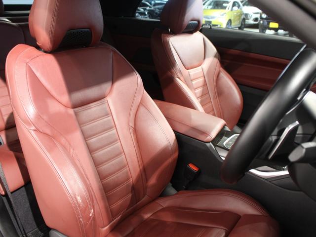 4シリーズ M440i xDriveカブリオレ 認定中古車/ブラックサファイア/レッドレザー/19インチ純正アロイホイール/フロントパワーシート/アクティブクルーズコントロール/被害軽減ブレーキ/全方位カメラ/ETC内蔵ミラー/電動ソフトトップ(57枚目)
