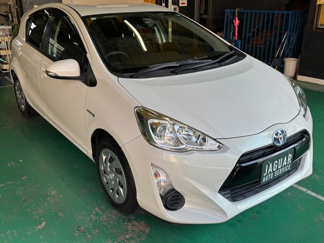 アクア S 純正SDナビ バックカメラ フルセグ LDA PCS オートマチックハイビーム スマートキー DVD再生 Bluetooth接続可 取扱説明書アリ 保証書アリ ナビ取説アリ スペアキー有(7枚目)