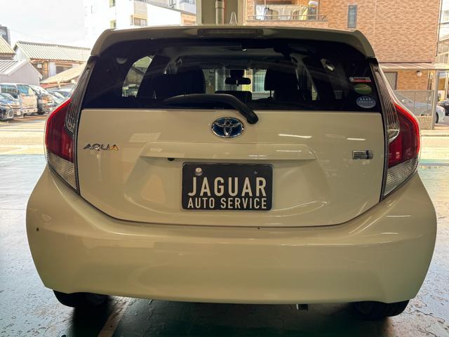 アクア S 純正SDナビ バックカメラ フルセグ LDA PCS オートマチックハイビーム スマートキー DVD再生 Bluetooth接続可 取扱説明書アリ 保証書アリ ナビ取説アリ スペアキー有(10枚目)