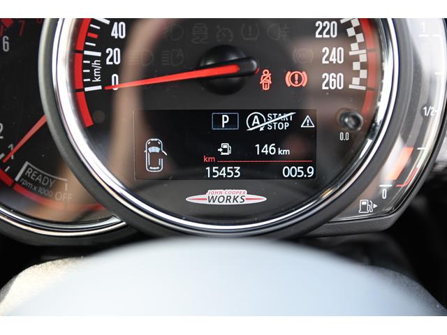 ＭＩＮＩ ジョンクーパーワークス　純正ＨＤＤナビ　純正１８インチＡＷ　Ｄアシスト　Ｂカメラ　ＰＤＣ　コンフォートアクセス　アームレスト　ＥＴＣ２．０　ＬＥＤヘッドライト　ドライビングモード　レインセンサー　ＨＵＤ　ＡＣＣ　ワンオーナー（58枚目）