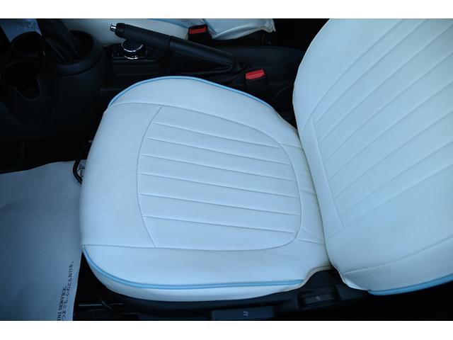 ＭＩＮＩ クーパー　アイスブルー　限定車アイスブルー　純正ＨＤＤナビ　純正１８インチホワイトＡＷ　社外Ｂカメラ　コンフォートアクセス　ＬＥＤヘッドライト　カバナシートカバー（57枚目）