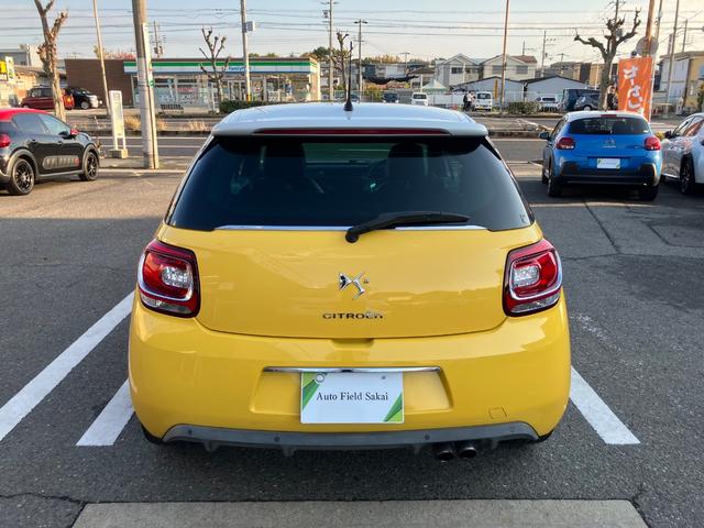 ＤＳ３ スポーツシック　６速マニュアル　ＥＴＣ　ドラレコ　クルーズコントロール　クリアランスソナー　イエローシフトノブ　イエローシート（11枚目）