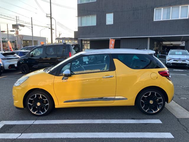 ＤＳ３ スポーツシック　６速マニュアル　ＥＴＣ　ドラレコ　クルーズコントロール　クリアランスソナー　イエローシフトノブ　イエローシート（13枚目）