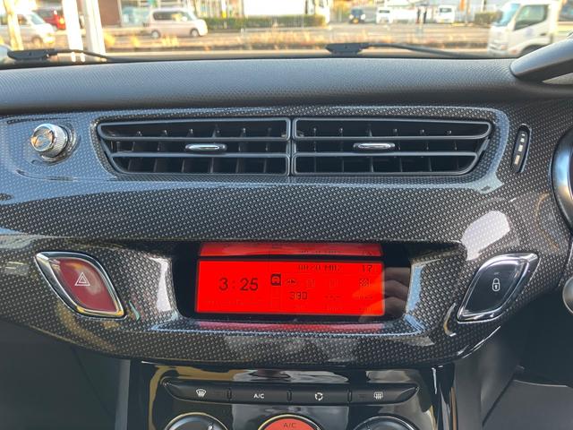 ＤＳ３ スポーツシック　６速マニュアル　ＥＴＣ　ドラレコ　クルーズコントロール　クリアランスソナー　イエローシフトノブ　イエローシート（24枚目）