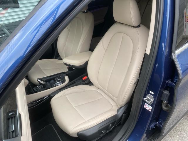 X1 xDrive 18d xライン 白革パワーシート HUD ウッドトリム シートヒーター LEDヘッドライト ワイヤレス充電(13枚目)