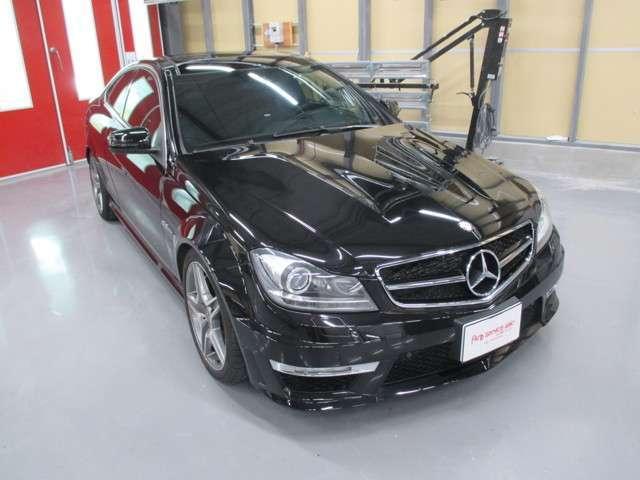 C63 AMGクーペ サンルーフ 革シート(6枚目)