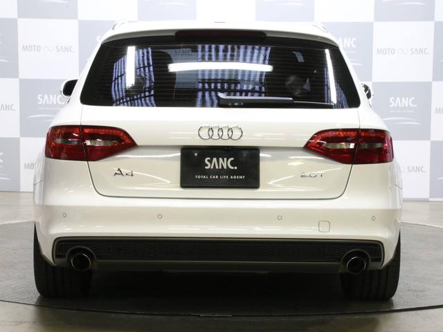 2.0TFSI 2014モデル 禁煙 Sラインエアロ 18インチホイール スポーツサス 専用ハーフレザーシート パドルシフト 純正ナビ フルセグTV バックカメラ 前後コーナーセンサー(4枚目)
