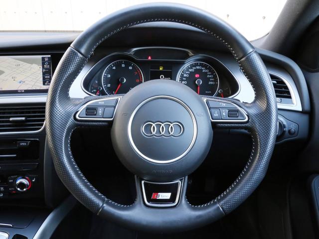 2.0TFSI 2014モデル 禁煙 Sラインエアロ 18インチホイール スポーツサス 専用ハーフレザーシート パドルシフト 純正ナビ フルセグTV バックカメラ 前後コーナーセンサー(45枚目)