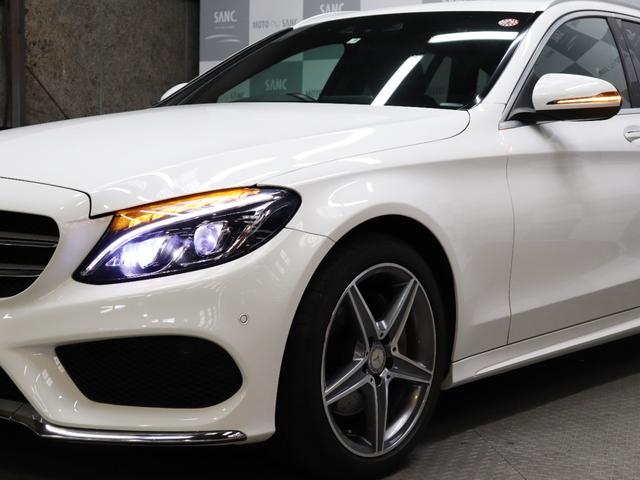 C200 ステーションワゴン スポーツ 1オーナー禁煙 エアサス AMG18AW 大型ブレーキ 黒革 アダプティブクルーズコントロール 衝突被害軽減ブレーキ ステアリングアシスト レザーダッシュボード(79枚目)