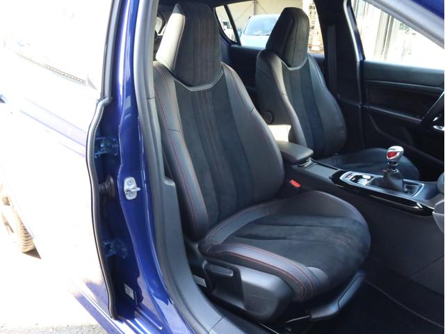 GTi250 byプジョースポール 左ハンドル6速MT ワンオーナー禁煙 純正ナビ フルセグTV バックカメラ 前後コーナーセンサー クルコン アイスト(13枚目)