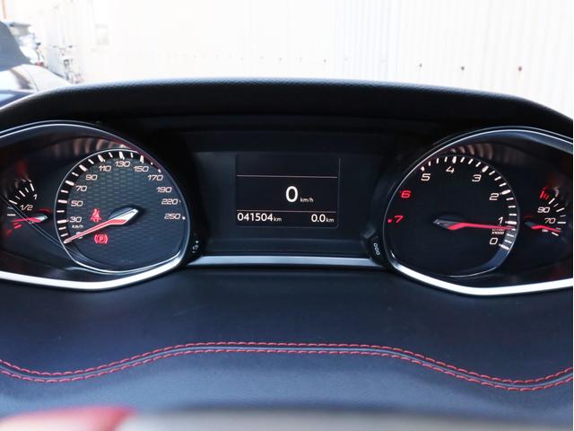 GTi250 byプジョースポール 左ハンドル6速MT ワンオーナー禁煙 純正ナビ フルセグTV バックカメラ 前後コーナーセンサー クルコン アイスト(16枚目)