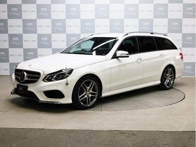 E250 ステーションワゴン アバンギャルド 1オーナー禁煙 ディーラー記録簿 純正ナビ フルセグTV Bカメラ ステアリングアシスト付きアダプティブクルーズコントロール AMG18AW AMG18インチホイール 大型ブレーキ 電動リアゲート(7枚目)
