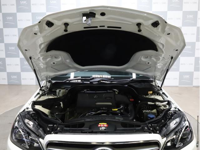 E250 ステーションワゴン アバンギャルド 1オーナー禁煙 ディーラー記録簿 純正ナビ フルセグTV Bカメラ ステアリングアシスト付きアダプティブクルーズコントロール AMG18AW AMG18インチホイール 大型ブレーキ 電動リアゲート(70枚目)