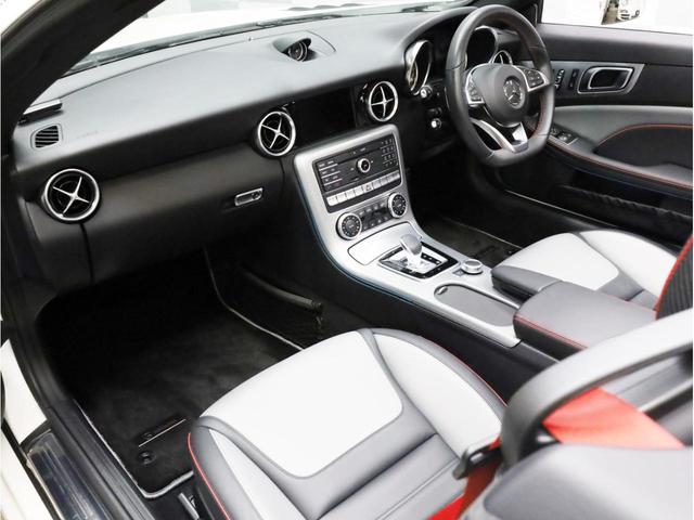 SLC180 スポーツ レッドアートエディション 禁煙ワンオーナー ディーラー記録簿 期間限定受注車 アダプティブクルコン 衝突被害軽減ブレーキ レーンキープ 専用革シート エアスカーフ 専用エアロ 専用18AW 純正ナビTV バックカメラ(52枚目)