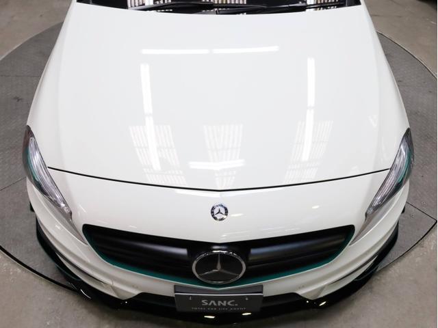 A45AMG4マチックペトロナスグリーンエディション 禁煙 30台限定車 専用エアロ 19AW 大径ブレーキ 専用内装 アルカンタラステアリングホイール AMGスポーツシート 大型シフトパドル 純正ナビTV アダプティブクルーズコントロール バックカメラ(64枚目)