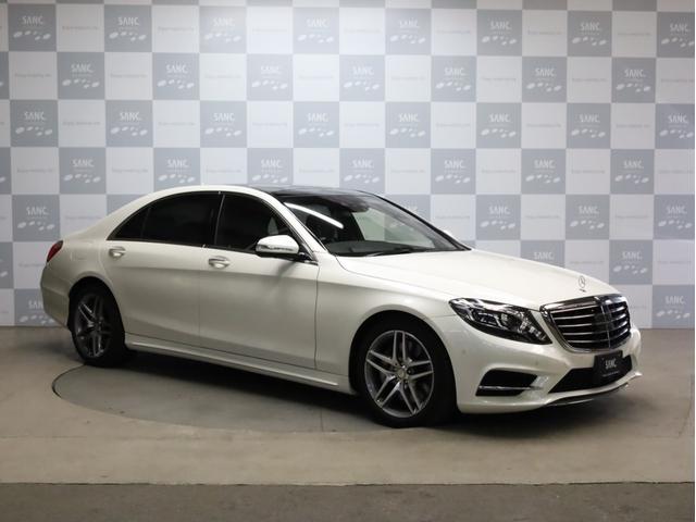 Ｓクラス Ｓ５５０ロング　ＡＭＧライン　ナッパレザーシート　バックカメラ　３６０度カメラ　パーキングアシスト　ＡＭＧエクステリア　ＡＭＧ１９インチＡＷ　ＡＩＲマティックサス　ナビＴＶ　ＤＶＤチェンジャー　ディストロニックプラス（41枚目）