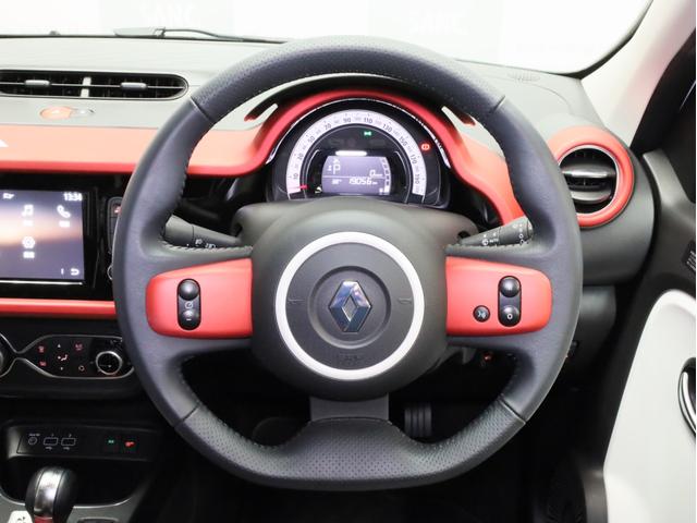 トゥインゴ ルコックスポルティフ　禁煙　１５０台限定車　専用ボディ色　専用内装　専用シート　専用１６インチＡＷ　Ａｐｐｌｅ　ＣａｒＰｌａ対応　サブウーハー　バックカメラ　リアコーナーセンサー　シートヒーター　純正ドライブレコーダー（36枚目）