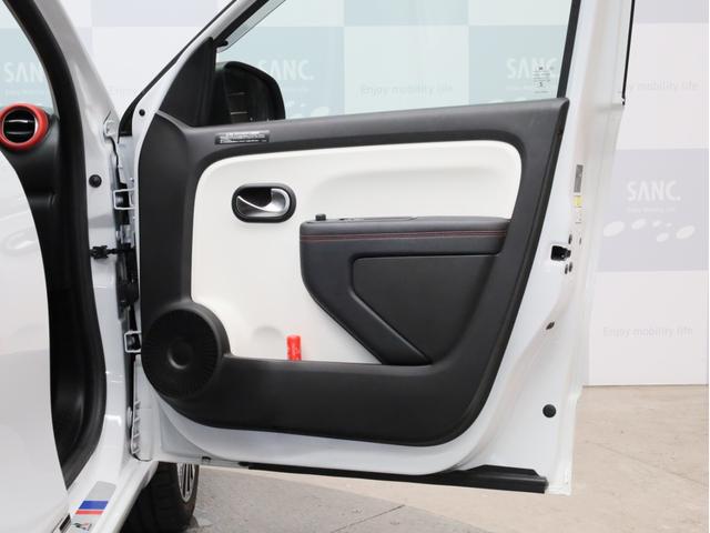 トゥインゴ ルコックスポルティフ　禁煙　１５０台限定車　専用ボディ色　専用内装　専用シート　専用１６インチＡＷ　Ａｐｐｌｅ　ＣａｒＰｌａ対応　サブウーハー　バックカメラ　リアコーナーセンサー　シートヒーター　純正ドライブレコーダー（55枚目）