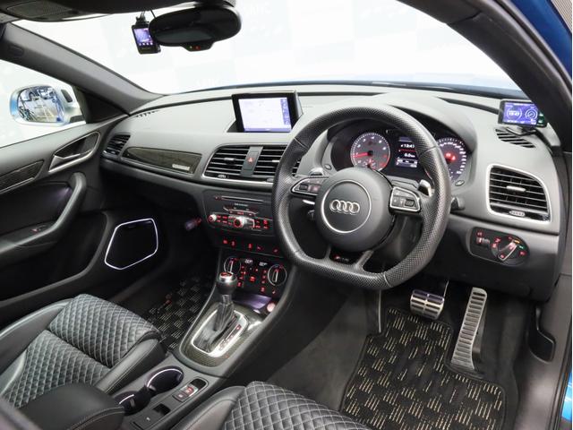 ＲＳ Ｑ３ 　禁煙　ファインナッパレザーシートダイヤモンドスティッチング　ＬＥＤヘッドライト　電動リアゲート　ＢＯＳＥサウンドシステム　ナビ　フルセグＴＶ　Ｂカメラ　前後コーナーセンサー　アシスタンスＰＫＧ（13枚目）