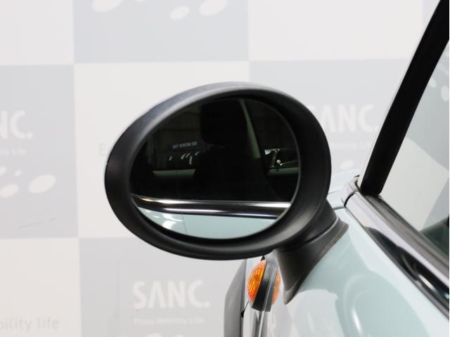 ＭＩＮＩ ワン　禁煙　アイスブルーボディ色　マニュアルモード付き６速ＡＴ　クロームラインエクステリア　革巻きシフトノブ　１５インチＡＷ　フロントフォグランプ　盗難防止装置　純正ＣＤオーディオ　キーレスエントリー（75枚目）