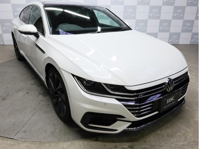 アルテオン TSI 4モーション Rラインアドバンス 黒革 電動パノラマスライディングルーフ アダプティブシャシーコントロールDCC 20インチAW LEDヘッドライト ACC 渋滞時追従支援システム 純正ナビTV 360度カメラ パークアシスト(72枚目)