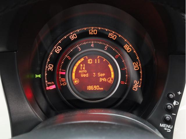 アバルト595C ツーリズモ 禁煙 赤革シート 2トーンボディカラー ブラックソフトトップ 17インチAW ケンウッド製ナビTV リアコーナーセンサー スポーツモード ルーフエンドスポイラー スポーツサス レッドキャリパー(43枚目)