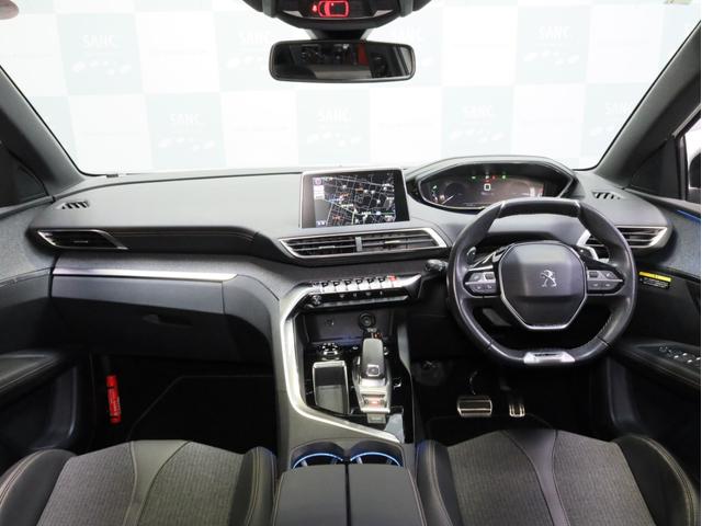 ３００８ ＧＴライン　禁煙車　アクティブセーフティブレーキ　純正ナビ　フルセグＴＶ　バックカメラ　前後コーナーセンサー　ハンズフリーリアゲート　フルＬＥＤヘッドライト　ワイヤレス充電　スペアキー（6枚目）