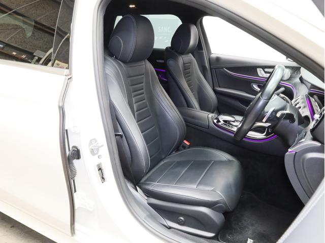 Ｅクラスステーションワゴン Ｅ２５０　ステションワゴンアバンＧスポツ（本革仕様）　禁煙　ナッパレザーシート　前後シートヒーター　Ｂｕｒｍｅｓｔｅｒサウンド　空気清浄機能　ＨＵＤ　ＡＭＧスタイリングＰＫＧ　ＡＭＧ１９ＡＷ　レーダーセーフティＰＫＧ　３６０度カメラ　パーキングアシスト（6枚目）