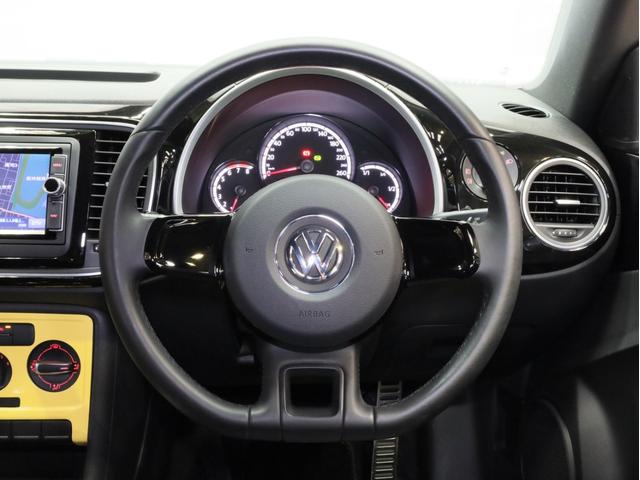 ザ・ビートル オールスター　禁煙　専用ボディカラー・エンブレム・デザインハーフレザーシート・１７インチＡＷ・スカッフプレート　純正ＳＤナビ　Ｂｌｕｅｔｏｏｔｈ　フルセグＴＶ　バイキセノンヘッドライト　ＬＥＤポジションライト（34枚目）