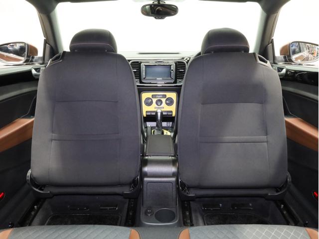 ザ・ビートル オールスター　禁煙　専用ボディカラー・エンブレム・デザインハーフレザーシート・１７インチＡＷ・スカッフプレート　純正ＳＤナビ　Ｂｌｕｅｔｏｏｔｈ　フルセグＴＶ　バイキセノンヘッドライト　ＬＥＤポジションライト（50枚目）