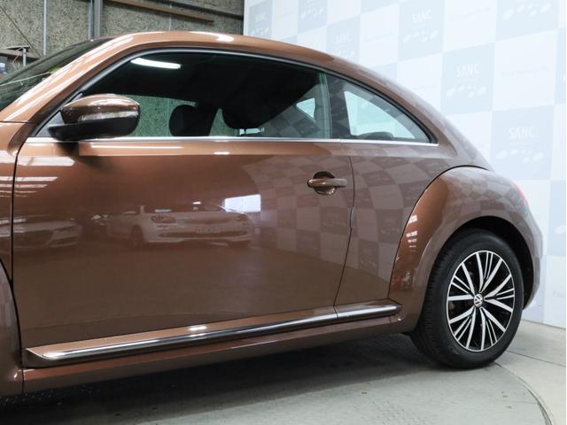 ザ・ビートル オールスター　禁煙　専用ボディカラー・エンブレム・デザインハーフレザーシート・１７インチＡＷ・スカッフプレート　純正ＳＤナビ　Ｂｌｕｅｔｏｏｔｈ　フルセグＴＶ　バイキセノンヘッドライト　ＬＥＤポジションライト（65枚目）