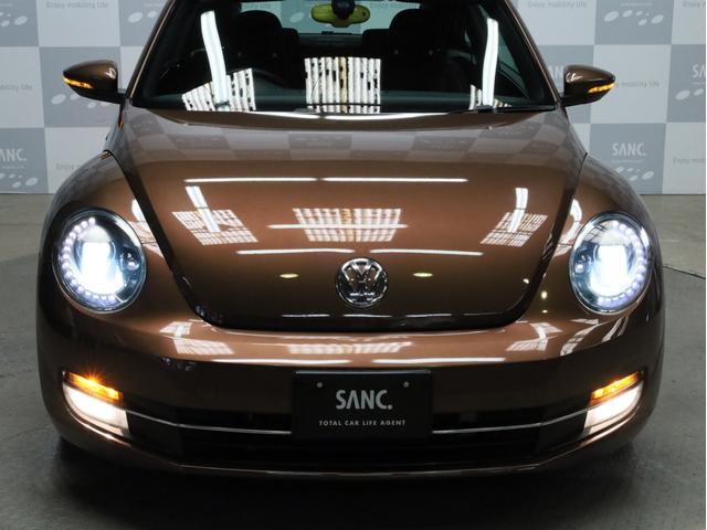 ザ・ビートル オールスター　禁煙　専用ボディカラー・エンブレム・デザインハーフレザーシート・１７インチＡＷ・スカッフプレート　純正ＳＤナビ　Ｂｌｕｅｔｏｏｔｈ　フルセグＴＶ　バイキセノンヘッドライト　ＬＥＤポジションライト（74枚目）