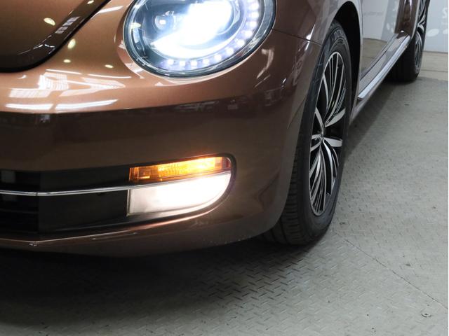 ザ・ビートル オールスター　禁煙　専用ボディカラー・エンブレム・デザインハーフレザーシート・１７インチＡＷ・スカッフプレート　純正ＳＤナビ　Ｂｌｕｅｔｏｏｔｈ　フルセグＴＶ　バイキセノンヘッドライト　ＬＥＤポジションライト（76枚目）