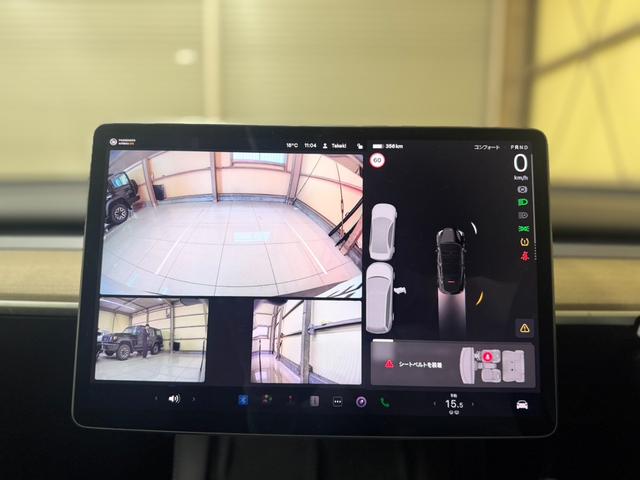 モデルＹ ベースグレード　メーカー保証継承対象車　ブラックレザー　Ｆ＆Ｒスポイラー　純正オプション１９インチホイール（13枚目）