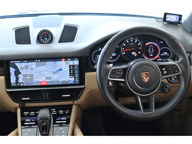 カイエン スポーツクロノパッケージ　スポーツクロノＰＫＧ　禁煙　スポーツテールパイプ　インストルメントダイヤル　社外ＴＶチューナー　スペアキー（43枚目）