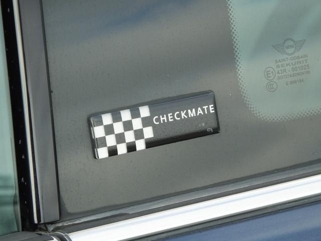 MINI クーパーS チェックメイト 弊社エンドユーザー様車両・特別限定仕様車・専用ボディーカラー・専用ハーフレザーシート・専用インテリアカラー・専用インテリアパネル・専用17インチアルミホイール・ショートアンテナ・ETC(30枚目)