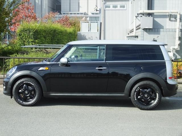 ＭＩＮＩ クーパー　クラブマン　新品ＰＯＤＩＵＭオリジナルリフトアップキット・新品ヘッドライトレンズ・ヘッドライトインナーチッピング塗装・新品ブロックタイヤ・１５ｉｎブラックホイール・ナビバックカメラ・可倒式ショートアンテナ・ＥＴＣ（2枚目）