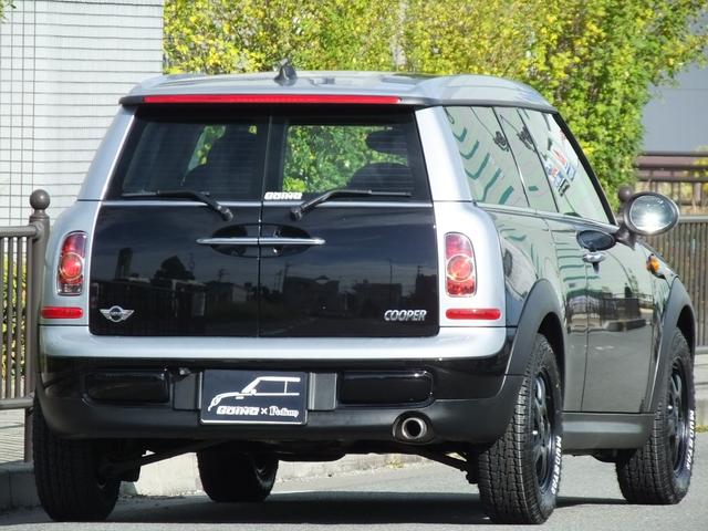 ＭＩＮＩ クーパー　クラブマン　新品ＰＯＤＩＵＭオリジナルリフトアップキット・新品ヘッドライトレンズ・ヘッドライトインナーチッピング塗装・新品ブロックタイヤ・１５ｉｎブラックホイール・ナビバックカメラ・可倒式ショートアンテナ・ＥＴＣ（8枚目）