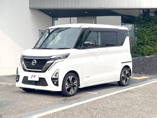 ルークス ハイウェイスターＧタボアバンクロムプロパイロットＥＤ　ターボ　純正ナビ　フルセグ　両側電動ドア　全周囲カメラ　衝突被害軽減システム　レザーシート　ドラレコ　コーナーセンサー　スマートキー　ＬＥＤヘッド　ナビ連動ＥＴＣ　オートライト　オートエアコン（18枚目）