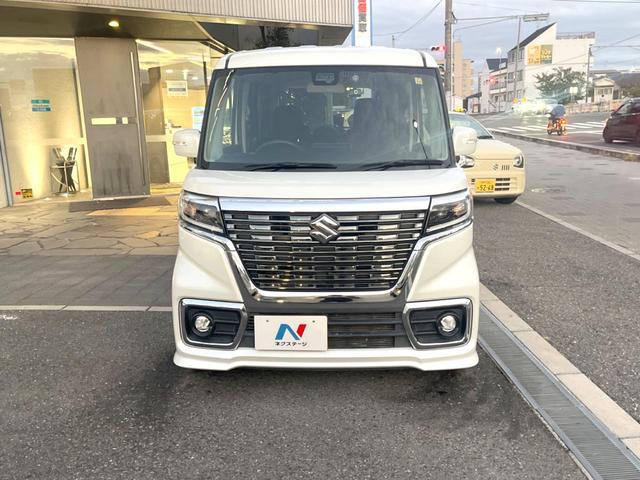 スペーシアカスタム ハイブリッドGS carrozzeria製ナビ スズキセーフティサポート シートヒーター 電動スライドドア スマートキー ETC アイドリングストップ LEDヘッドライト 純正14インチアルミホイール フルセグTV(16枚目)